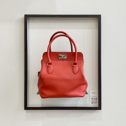 Hermes Toolbox 20 Capucine Swift PHW