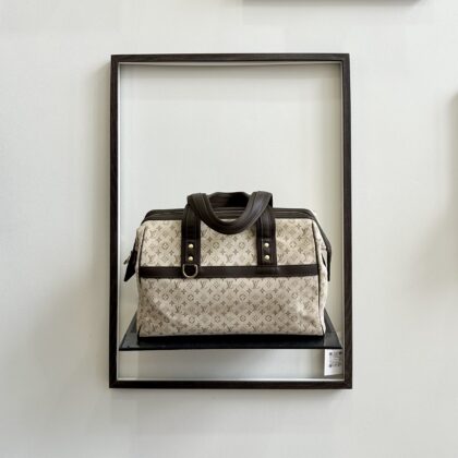 LV Josephine MM Monomini Top Handle Bag GHW