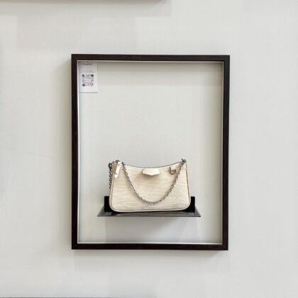 LV Easy Pouch Off White Epi Leather SHW