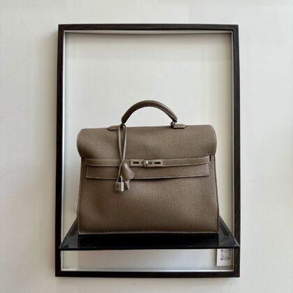 Hermes Kelly Depeche 34 Etoupe Togo PHW