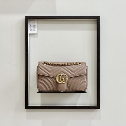 Gucci Smal Marmont Dusty Pink GHW