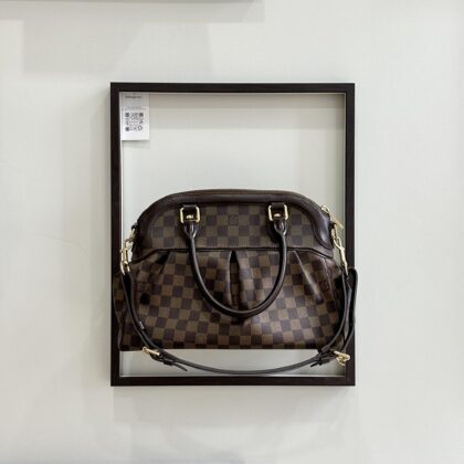 LV Trevi PM 2way Shoulder Bag Damier Ebene GHW