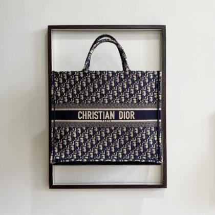 Dior Large Book Tote Oblique Jacquard
