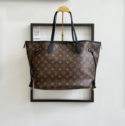 LV Neverfull MM Inside Out Monogram Canvas/Leather GHW