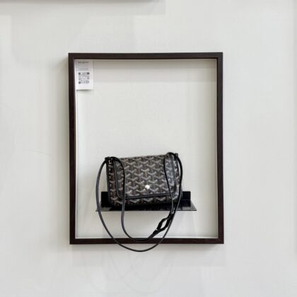 Goyard Plumet Pouch/Wallet Black SHW