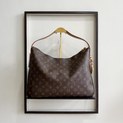 LV Slouchy MM Monogram GHW