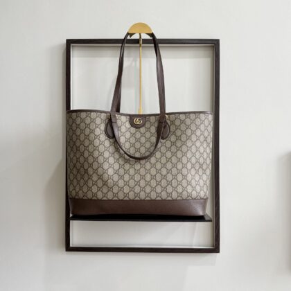 Gucci Ophidia Shopping Tote Supreme Canvas/Leather GHW