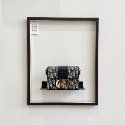 Dior Montaigne 30 Box Oblique Jacquard GHW