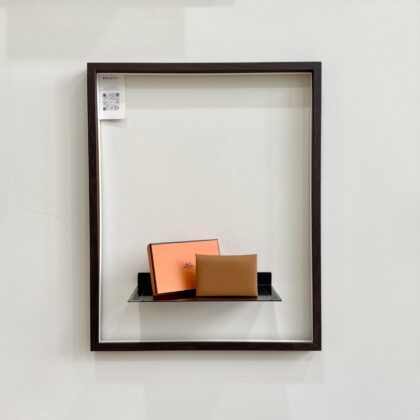 Hermes Calvi Card Holder Gold Epsom