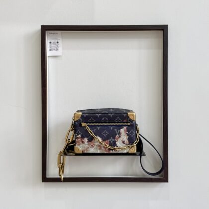 LV Mini Soft Trunk Monogram Bleach GHW