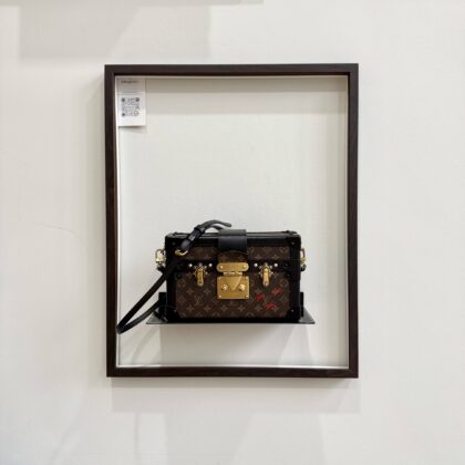 LV Petite Malle Monogram Bag GHW