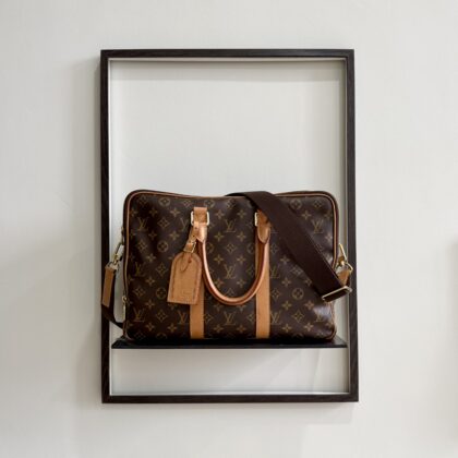 LV ICARE 38cm 2way Travel Bag Monogram Canvas GHW