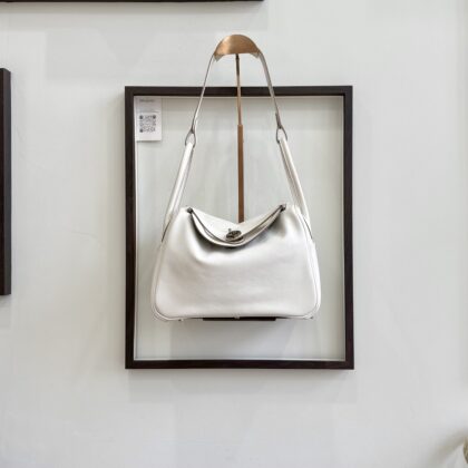 Hermes Lindy 26 Verso Swift Gris Pale/Gris Meyer PHW