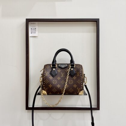 LV Speedy Trunk 20 Monogram GHW