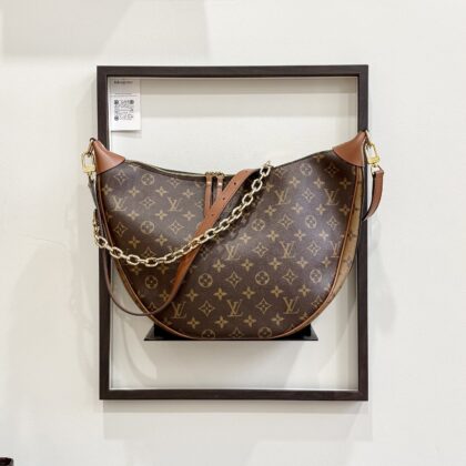 LV Loop Hobo Reverse Monogram GHW