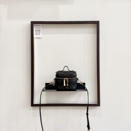 Dior Micro Vanity Black Lambskin GHW