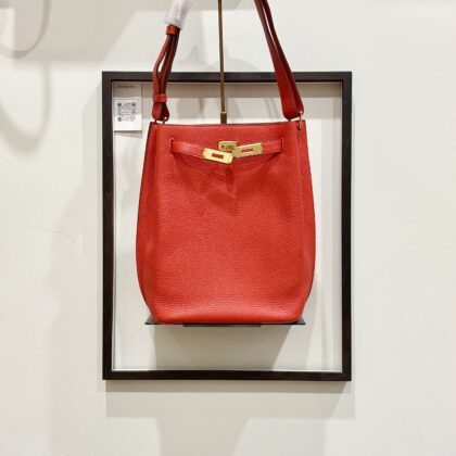 Hermes So Kelly Capucine Togo GHW