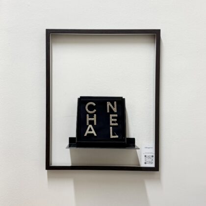 Chanel B20 Logo Letter Embellished Brooch LGHW