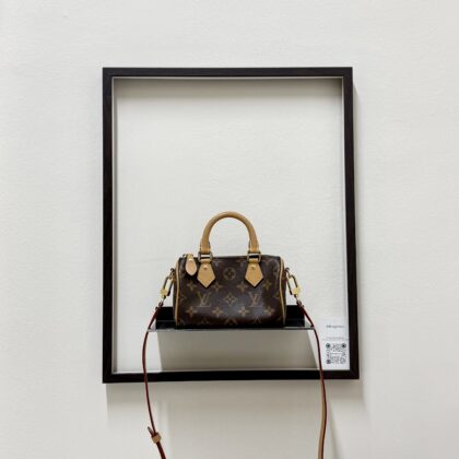 LV Nano Speedy Monogram GHW