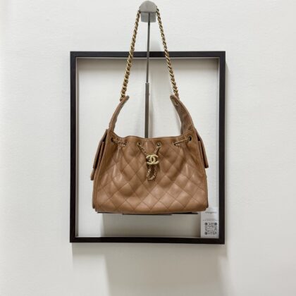 Chanel 25 Small Caramel Caviar GHW