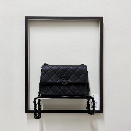 Chanel ‘My Everything Bag’ Seasonal Black Caviar So Black Hardware